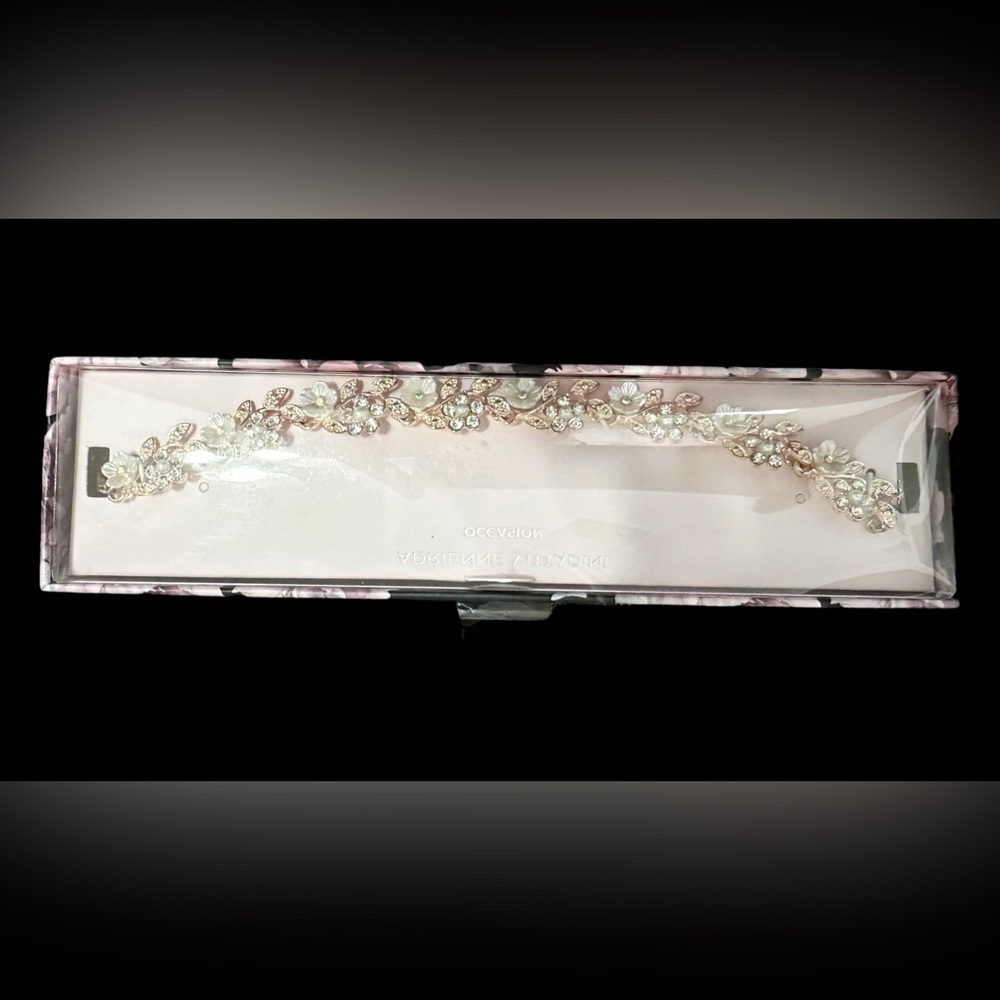 Adrienne Vittadini Elegant Crystal Bracelet